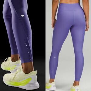 NWOT Lululemon SenseKnit Running HR Tight 28” Charged Indigo Size 6